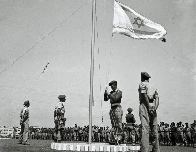 El Estado de Israel se constituyó oficialmente el 14 de mayo de 1948.