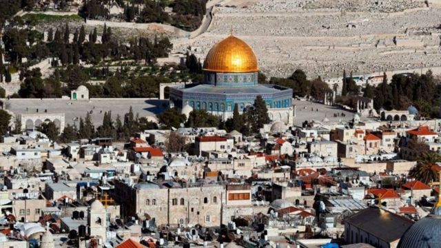 Vista de Jerusalén. 