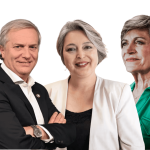 Kast y Jara lideran carrera presidencial; Matthei cae al tercer lugar