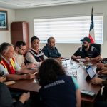 Presidente Gabriel Boric encabeza reunión de emergencia en Concepción por incendios forestales en Ñuble y Biobío
