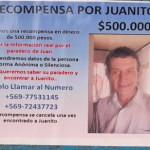 Reaparecen afiches en Fresia para encontrar a “Juanito”: ofrecen recompensa por información
