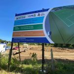 Delincuentes roban herramientas y cortan sistema de cámaras en obras del Estadio de Parga