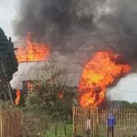 Casona destruida por incendio en Fresia no tenía conexión eléctrica: no descartan intencionalidad en el origen del fuego