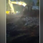 Alerta en Las Condes tras violenta crecida en Quebrada Honda