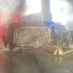 Trágico accidente y posterior incendio en peaje norte de Puerto Varas: madre fallece y su hijo resulta lesionado